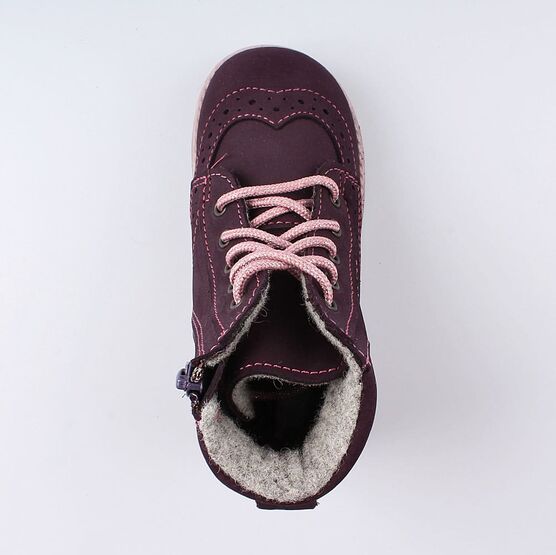 352183-34 Ботинки для девочки фиолетовый фото №4