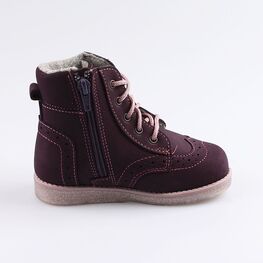 352183-34 Ботинки для девочки фиолетовый фото №2