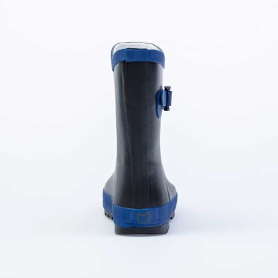 566180-12 Резиновые сапоги для мальчики чер-син фото №2