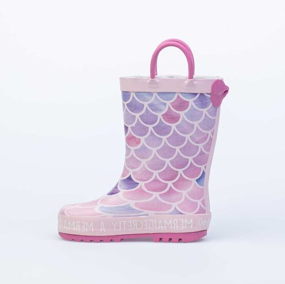 366213-11 Резиновые сапоги для девочки розовый фото №3