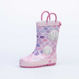 366213-11 Резиновые сапоги для девочки розовый