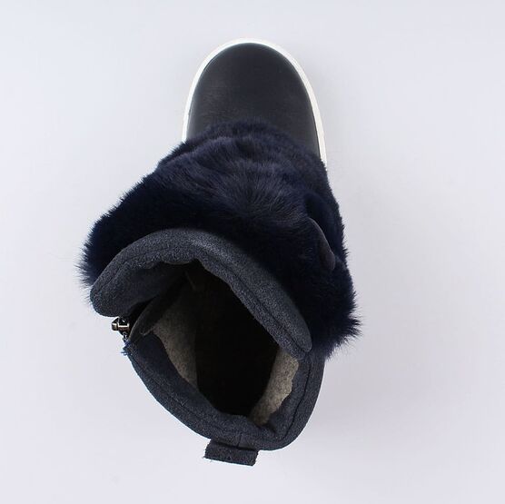 662142-33 Сапожки для девочки светло-синий фото №4