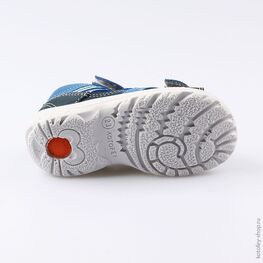 122149-21 Сандалии для мальчики светло-синий фото №3