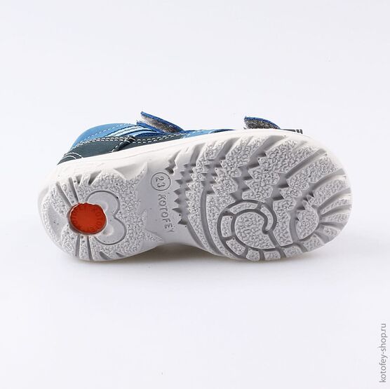 122149-21 Сандалии для мальчики светло-синий фото №3