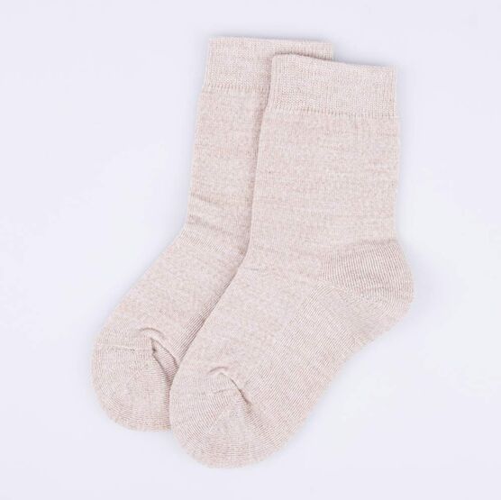 07742311-41 Термоноски Котофей Шерсть бежевый для мальчики бежевый