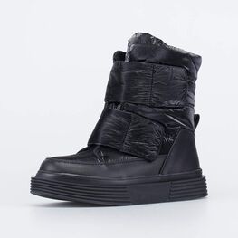 754072-41 Ботинки-дутики для девочки-подростка для девочки черный