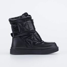 754072-41 Ботинки-дутики для девочки-подростка для девочки черный фото №2