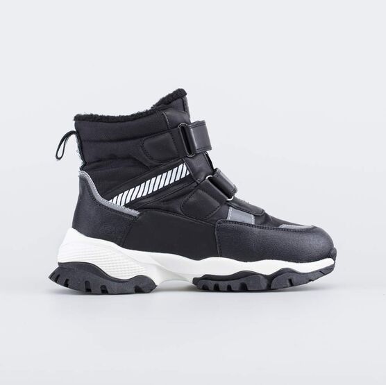 754074-41 Ботинки-дутики для мальчика для мальчики черный фото №2