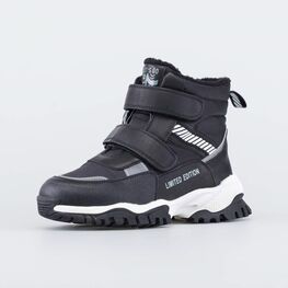 754074-41 Ботинки-дутики для мальчика для мальчики черный