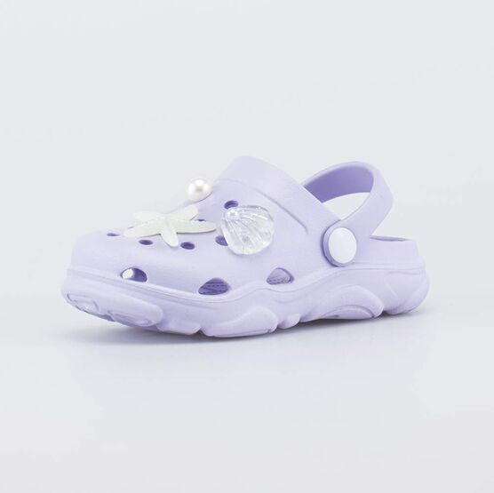 525139-08 Пляжные сабо для девочки Сиреневый для девочки сиреневый