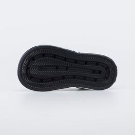 525157-01 Сабо черные с белой подошвой для девочки черный + белый фото №3