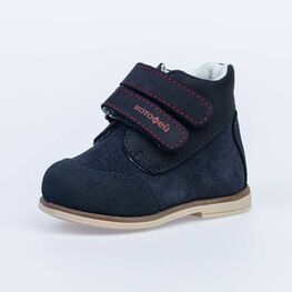 052134-27 Ботинки для мальчики светло-синий