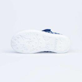 431153-11 Босоножки текстильные для девочки светло-синий фото №3