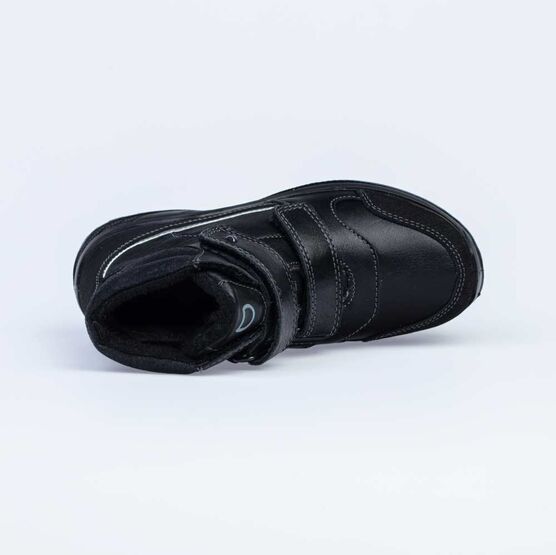 652154-42 Сапожки для мальчики черный фото №4