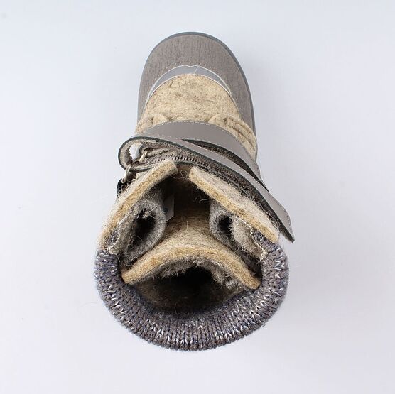 357004-41 Валенки для мальчики серый фото №4