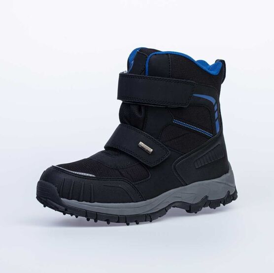 754952-42 Мембранные ботинки для мальчики чер-син
