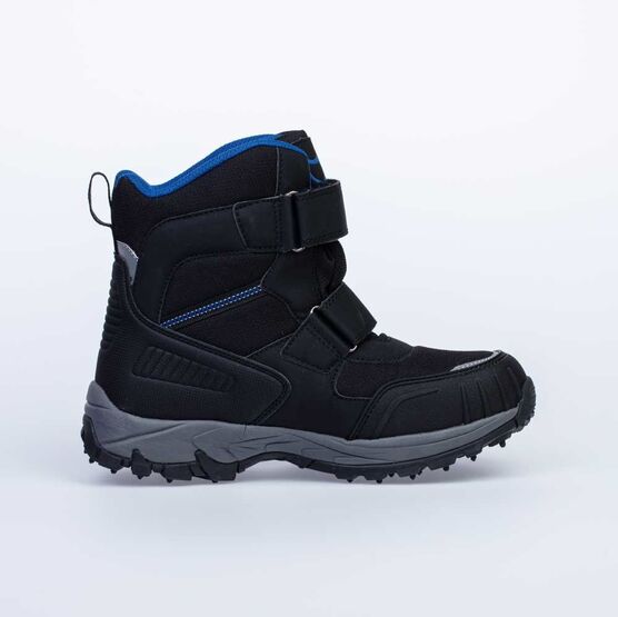754952-42 Мембранные ботинки для мальчики чер-син фото №2
