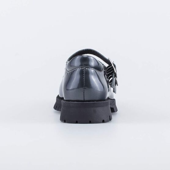 532280-22 Туфли для девочки серый фото №5