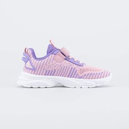 344452-13 Текстильные кроссовки розовый для девочки розовый фото №2