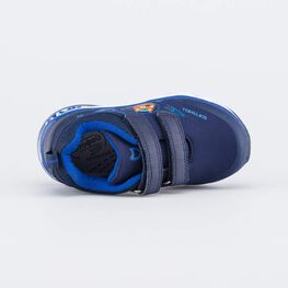 344464-71 Синие кроссовки с LED и Softshell Три кота для мальчики синий фото №4