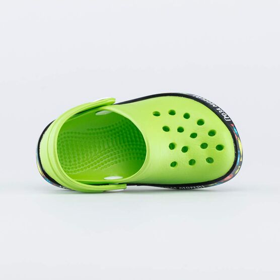325113-01 Пляжные клоги из ЭВА Гроза морей для мальчики салатовый фото №4