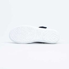 532234-23 Туфли-балетки для девочки синий велюр для девочки синий фото №3