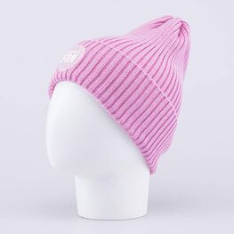 07811951-41 Шапка с отворотом детская FUN розовый для девочки розовый фото №2