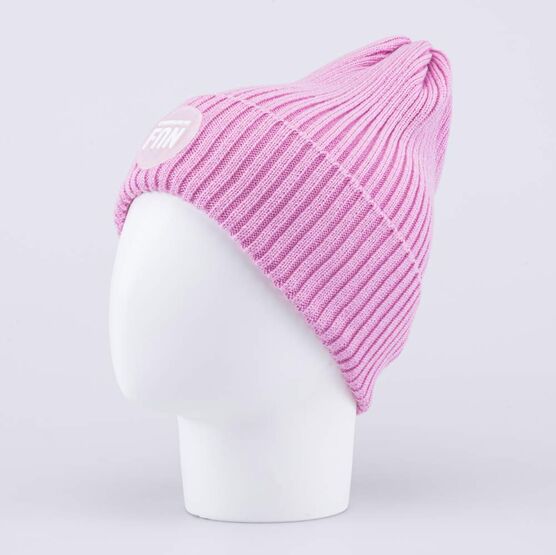 07811951-41 Шапка с отворотом детская FUN розовый для девочки розовый фото №2