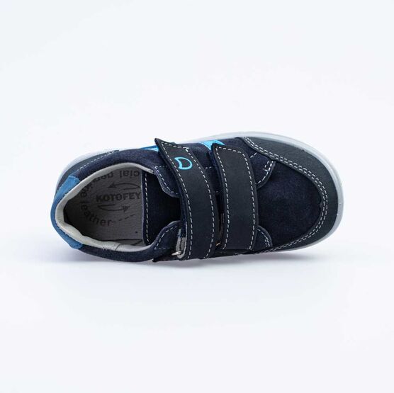 132159-22 Полуботинки для мальчики светло-синий фото №4