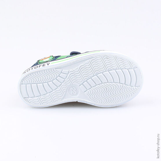 231127-12 Кеды для мальчики син-зел фото №3