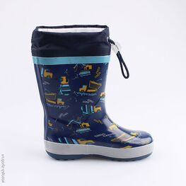 366165-11 Резиновые сапоги для мальчики светло-синий фото №2