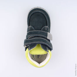 352130-24 Ботинки для мальчики светло-синий фото №4