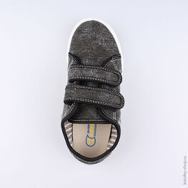 631073-11 Кеды для мальчики черный фото №4