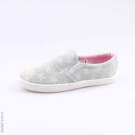 731039-12 Кеды для девочки серый