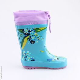 366163-11 Резиновые сапоги для девочки гол-сир фото №2