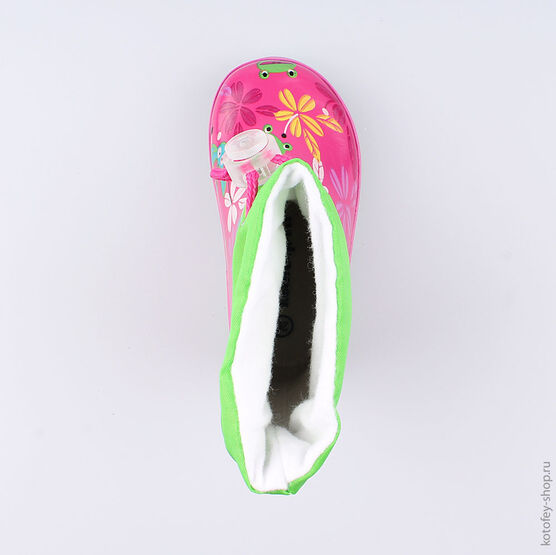 166084-11 Резиновые сапоги для девочки фук-сал фото №4