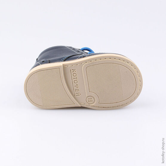 052129-21 Ботинки для мальчики светло-синий фото №3