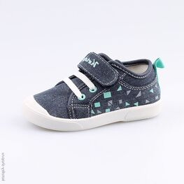 331008-11 Кеды для девочки светло-синий