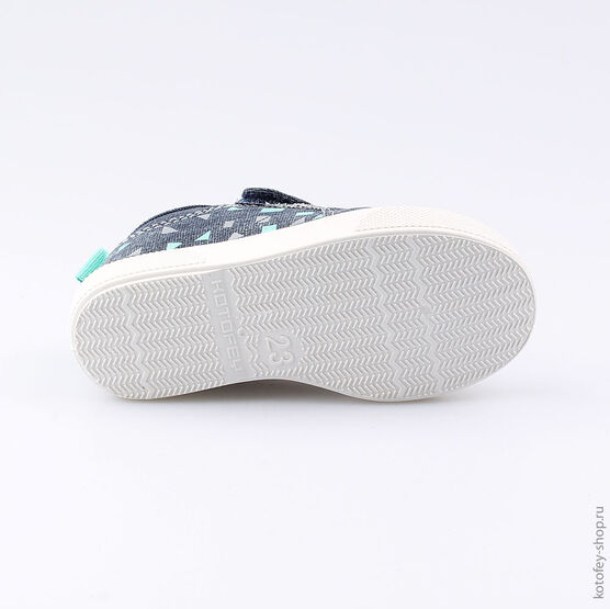 331008-11 Кеды для девочки светло-синий фото №3