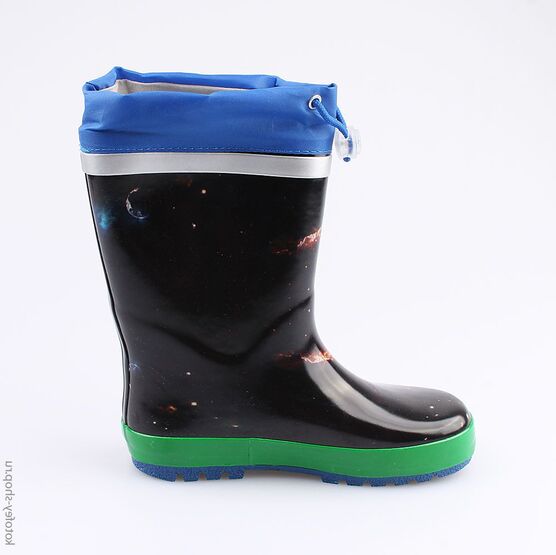 566150-11 Резиновые сапоги для мальчики син-зел фото №2