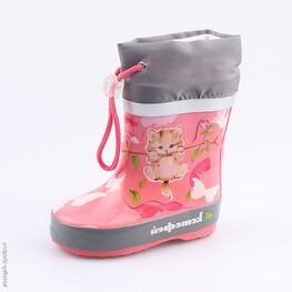 166081-11 Резиновые сапоги для девочки крл-сер