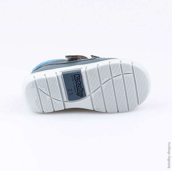 232067-21 Туфли для мальчики светло-синий фото №3