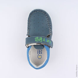 232067-21 Туфли для мальчики светло-синий фото №4