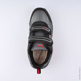 644176-71 Кроссовки для мальчики сер-кра фото №4