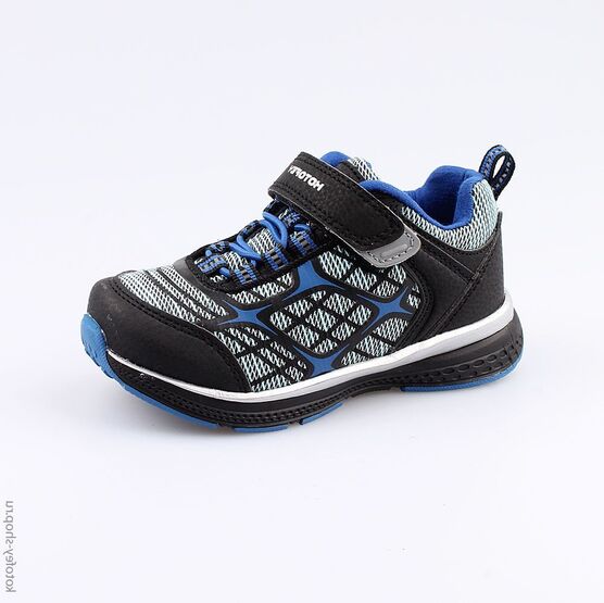 344185-71 Кроссовки для мальчики чер-син