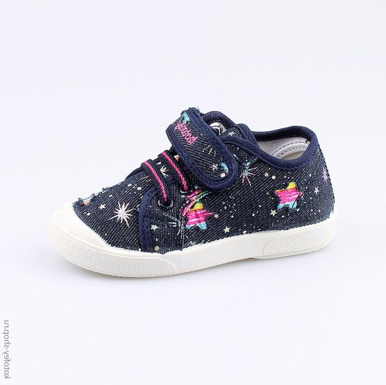 331054-12 Кеды для девочки светло-синий