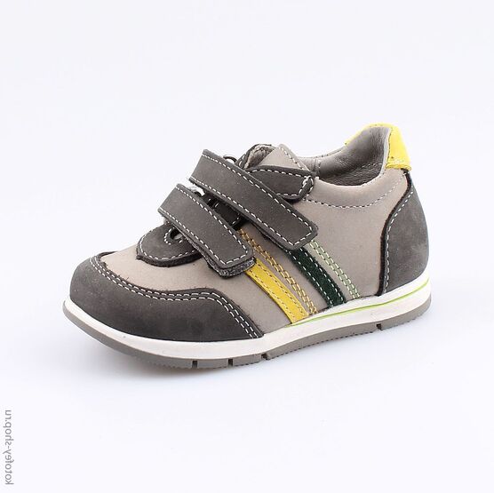 132121-23 Полуботинки для мальчики серый