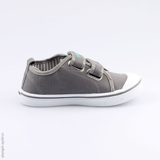 331081-11 Кеды для мальчики серый фото №2