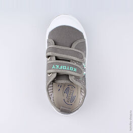 331081-11 Кеды для мальчики серый фото №4