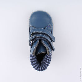 152144-32 Ботинки для мальчики син-ора фото №4